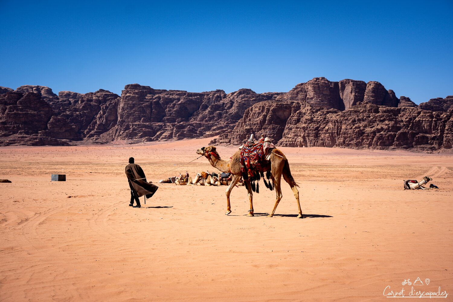Wadi Rum : carte
